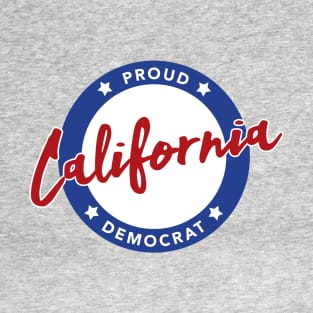 Proud California Democrat T-Shirt